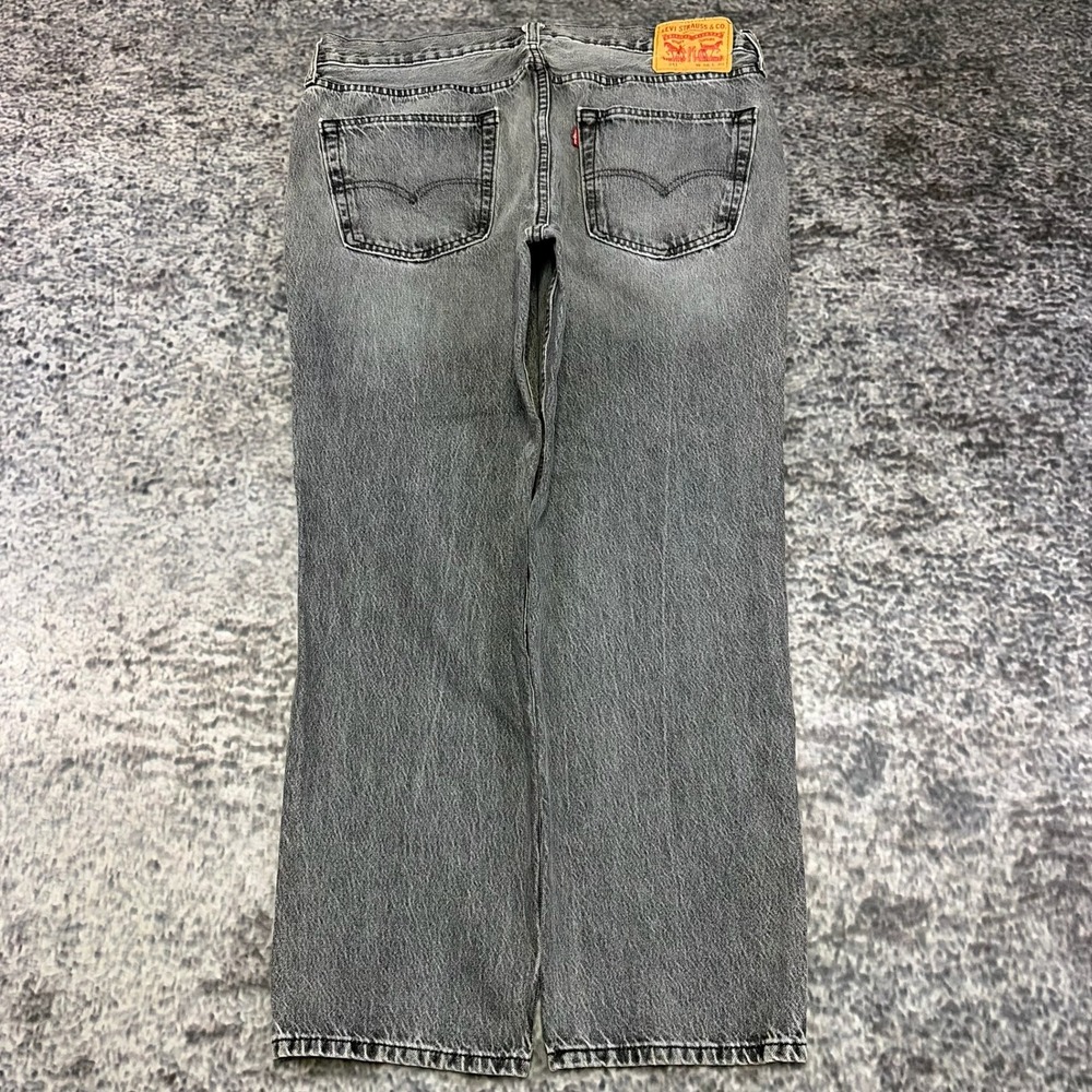 Levi's 541 Jeans Mens 36x29 Gray Denim Athletic Tapered